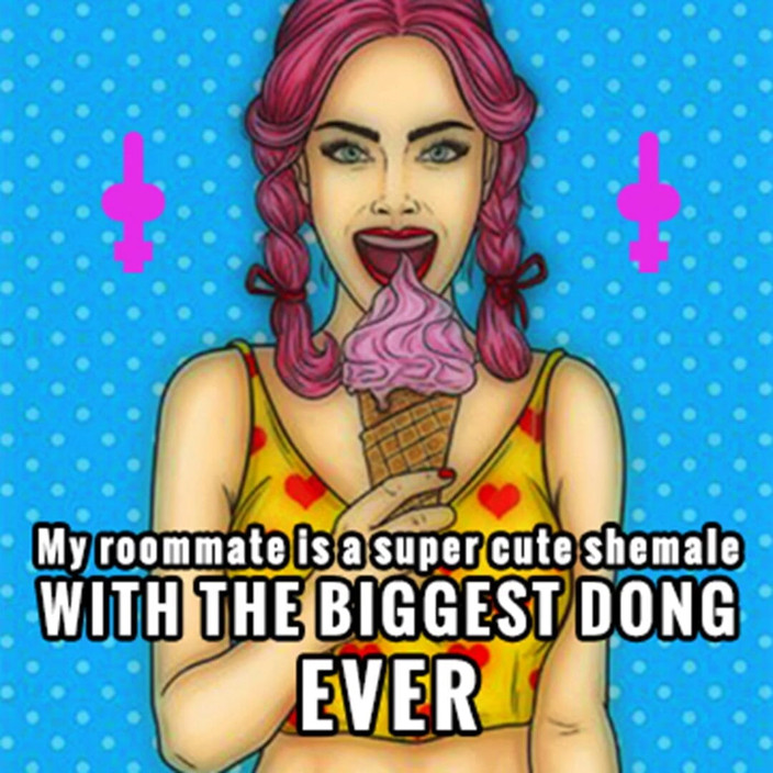 Shemale Domination: Solo audio - la mia coinquilina è una trans super carina con...