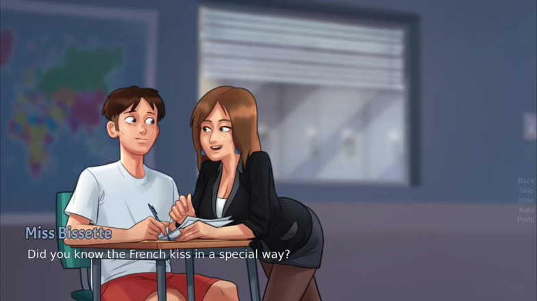 Xr Gamer: Miss bissette insegna anon french kiss - gioco della saga summer...