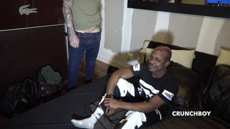 Very discreet straight boys curious: Sexy ebony dude fucked raw by Kevin David
