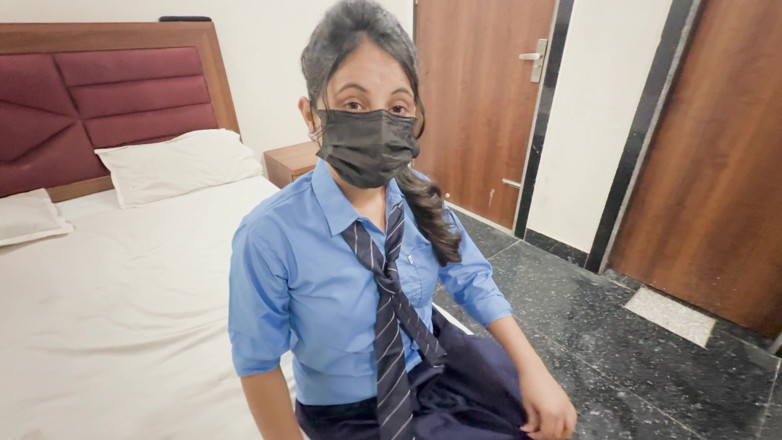 wildDesipair: Desi Teen Flat with College Girl for First Time Sex