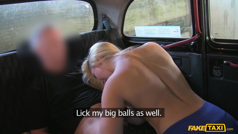 Fake Taxi: Fake Taxi - Taxi Cabbie Takes on a Busty Blonde for...