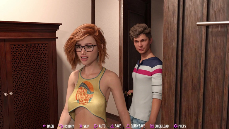 3D Cartoon Porn: College Kings 150 - Riley menunjuk-nunjukkan helah deepthroat barunya di Alex