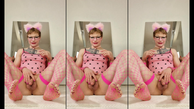 Sissy Adventures: Small Horny Sissy Slut Stretches Her Hole with Qutoys Dildos