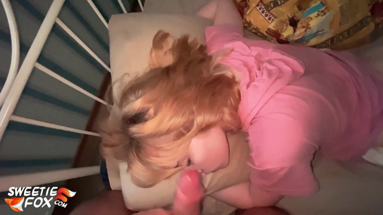 Sweetie Fox: Lover hard fucking narrow pussy Sweetie Fox - cum on face