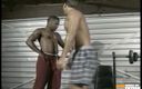 Gay Diaries: Amico bianco sbatte un ragazzo nero in posizione pecorina in...