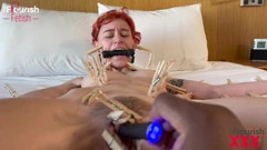 The Flourish XXX: Meela Clothespins Fetiche Bdsm En Primer Plano Y ...