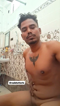 Desi Guy Jerking off Hard Full Masturbation