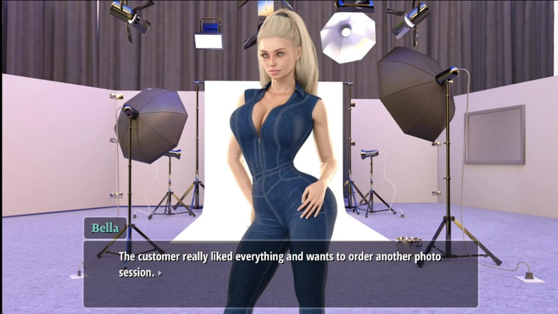 HotSummer117: Poftă și viață capitolul 26 Blonda sexy vine pentru o verificare și ajunge...