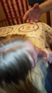 Gift knullar med en creampie
