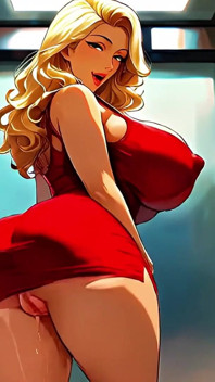 Une MILF allemande piégée dans un ascenseur - hentai non censuré - ai