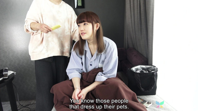 Tenshigao Backstage: Nagisa Katagiri sahne arkası
