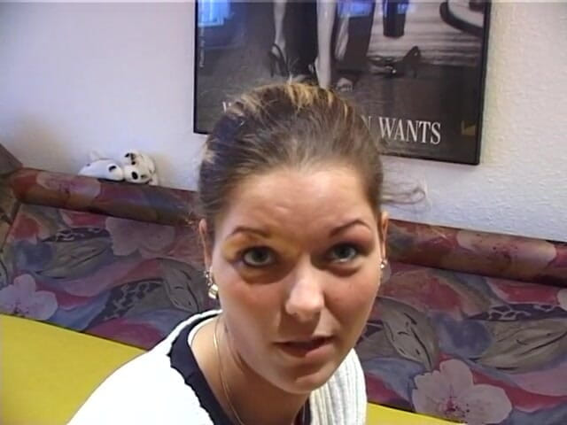 German Classic Porn videos: Tanja 23, Alman öğrenci seçmelere giriyor