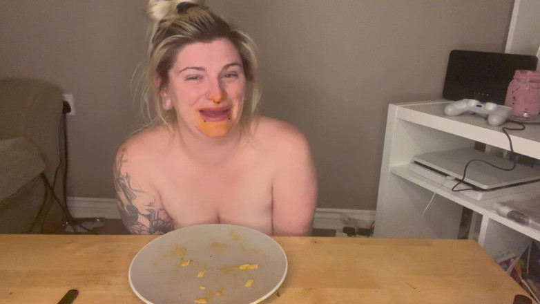 EeveeXo: Messy Mukbang Arrotando e Peidando Bloopers