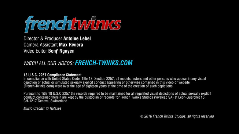 French twinks: Two Little Frozen Asses for Enzo