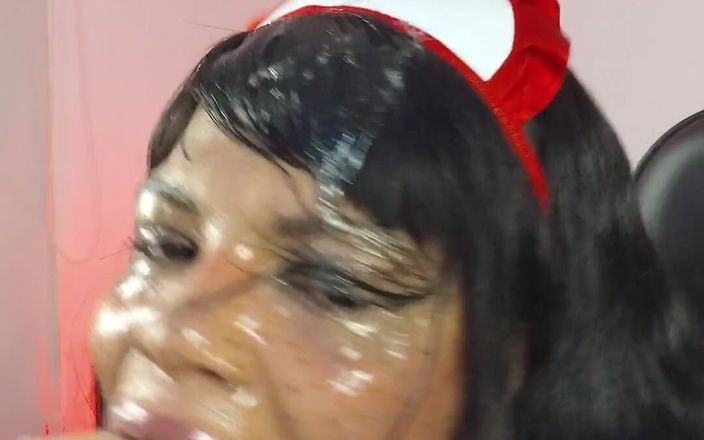 Anabel 693: Crazy Ana suger BBC nådelöst