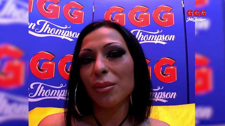 Gang Bang Germany: Hot Brunette in Ass to Mouth and Swallow Gangbang Ggg...