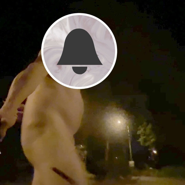 No limit cbt slave: Caminando desnudo en la carretera