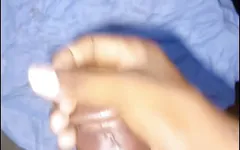 Indian Black Boy Big Black Cock Handjob