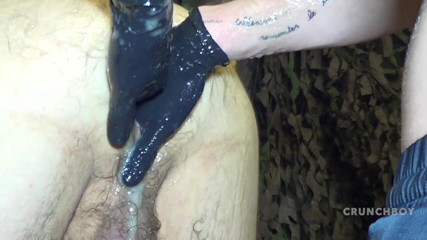 Gaybareback: Orgie mit faustsession