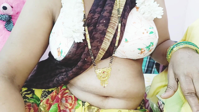 Telugu honey lips: Indische stiefmutter fickt schwiegersohn, telugu dirtytalk