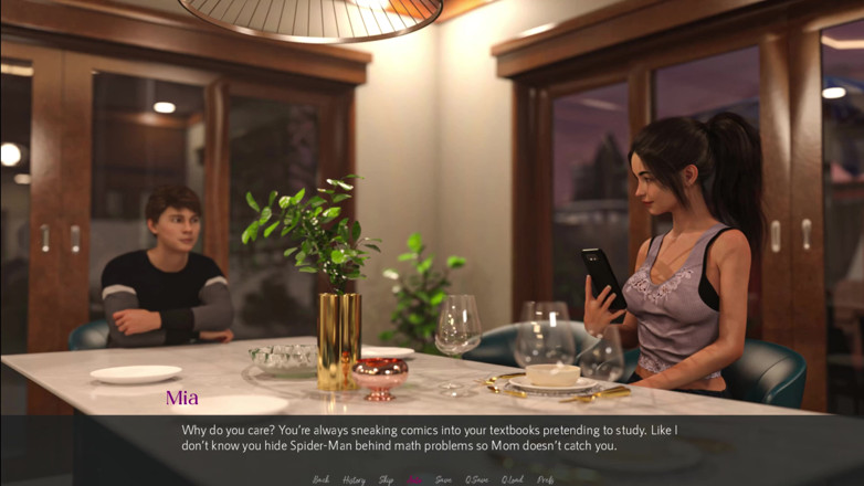 Johannes Gaming: Ser esposa 21 Goro gosta de brincar com Christines Breast