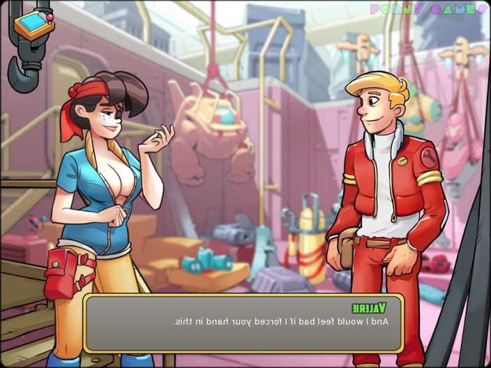 Porny Games: Space rescue: Code pink v7.0 - Sex on junkyard sofa (2)