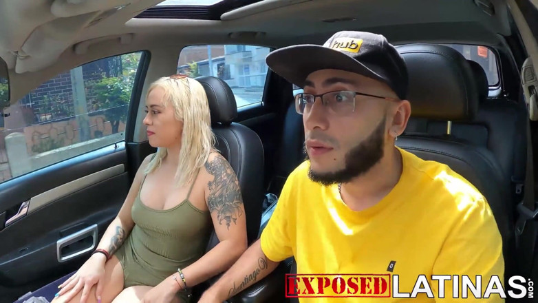 Exposed Latinas: Patricia escapa de su novio para tener relaciones sexuales en...