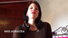 Miss Adrastea: Footjob nilon yang ketat