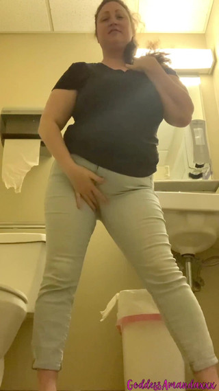 Thumbnail of Follow Me in Bathrooms Wearing a Pink Thong