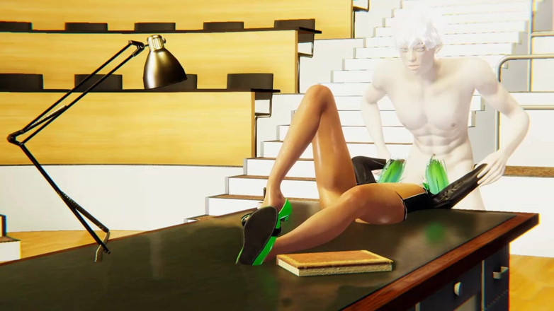 Yaoitube: Femboy Yaoi Allen mond geneukt door een grote lul