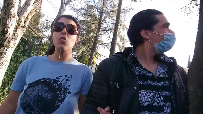 DragonGalaxy11: Obciąganie i wytrysk w miejscach publicznych na ulicy