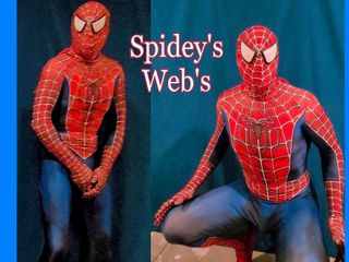 Biggyshots: Spidey's Web's Spidermans Big Cock Spidermans Cumshot