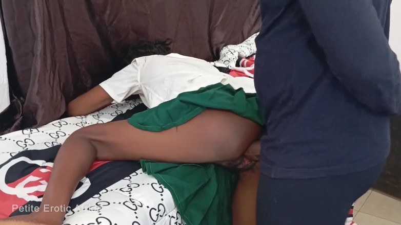 Petite Erotic Africa: Little Lovet Rides and Makes Me Cum on Her Flat...