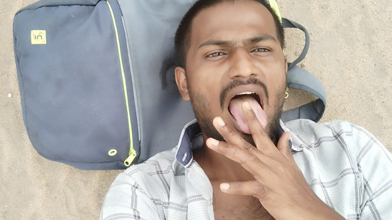 KUMBHA MANOJ KUMAR: Xhard spielen auf sand ehefrau kommt nie so, genießen sie...