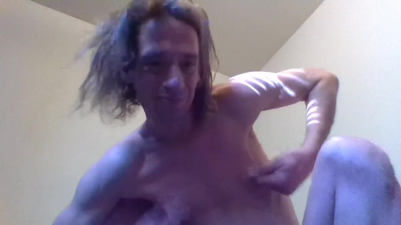 LilTaste: Transgirl Pinching &amp; Pulling Her Tiny Tits