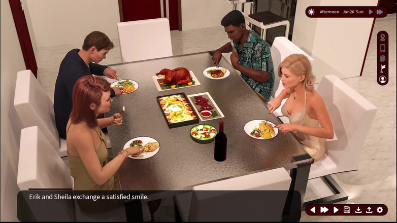 Johannes Gaming: Chuchotements de désir 20, Sarah découvre la relasion ouverte de Jessica