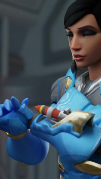 Pharah - tréninkové cvičení v tělocvičně BBC kouření a divoké anální šukání s černým velkým čůrákem 3D overwatch animace
