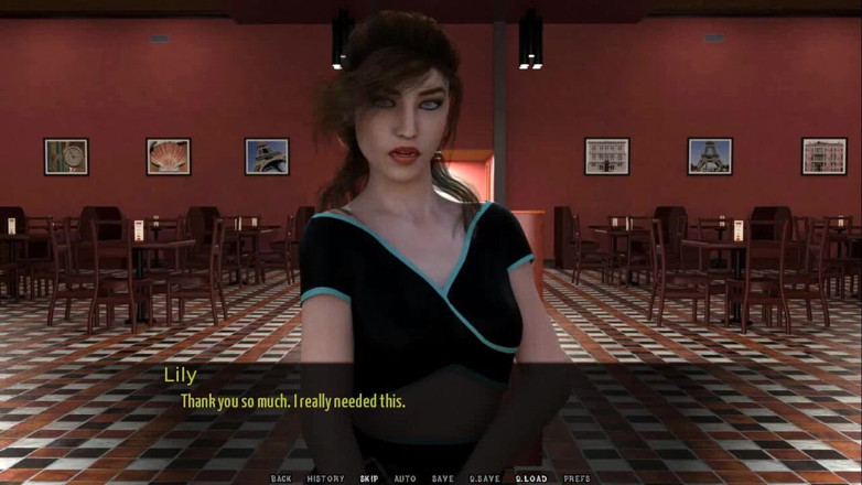 Dirty GamesXxX: Reclusive Bay: sexy meiden in het restaurant ep. 3