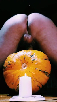 Vamos transar com essa abóbora sexy!