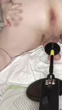 Chubby Show Ass After Fucked via Sex-machine