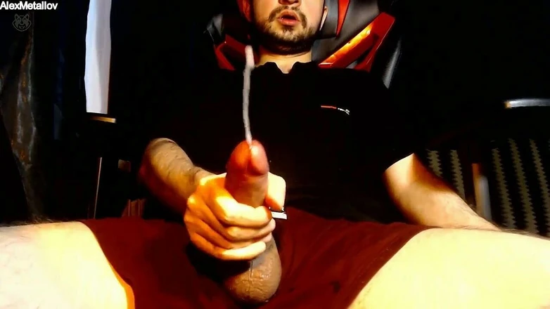 Alex Metallov: Alex Metallov is very horny male with big oil cock....