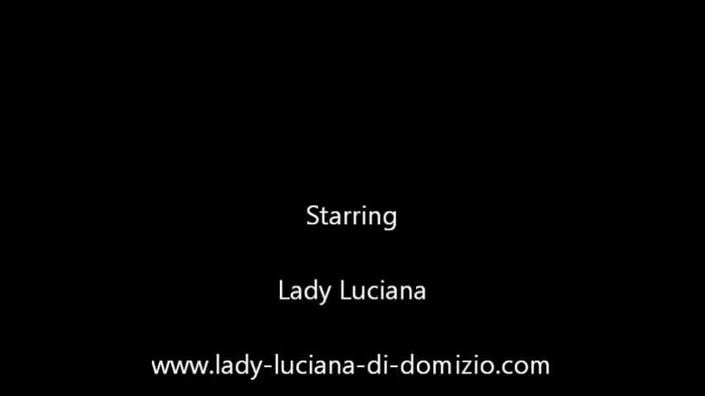 Lady Luciana Di Domizio: Anal on the bike