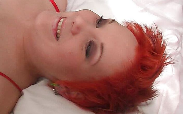 Radical pictures: Finnish petite redhead fucked by big cock