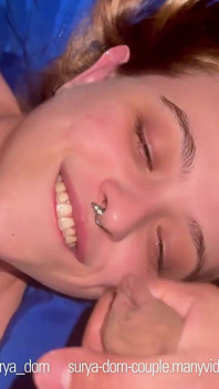 Throat Fuck and Cum on Face - Birthday Gift for My Boyfriend