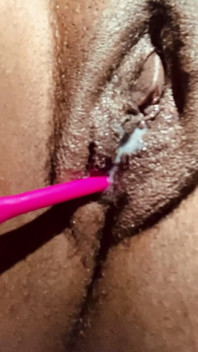 Lush in Ebony Pussy Creamy