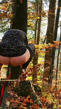 Posing with a Butt Plug Stuck up the Ass