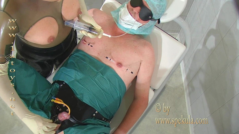 Rubber & Clinic Studio - 1ATOYS: Catheter and nipple play
