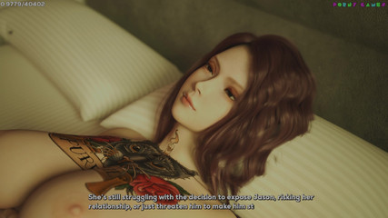 Porny Games: 샤만데프의 욕망의 그림자 - 흑인 대물 자지를 먹는 불충실한 여친 51