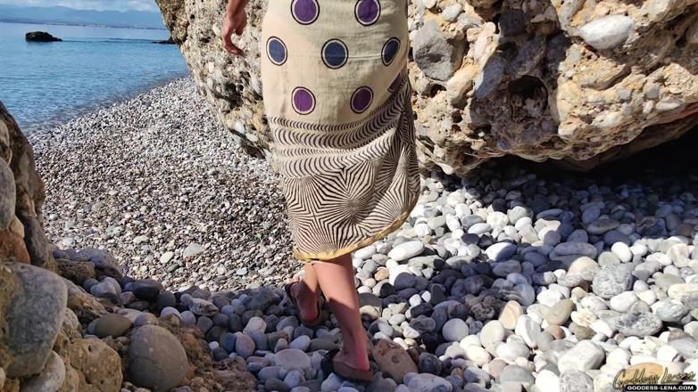 Goddess Lena: A Normal Day at the Beach