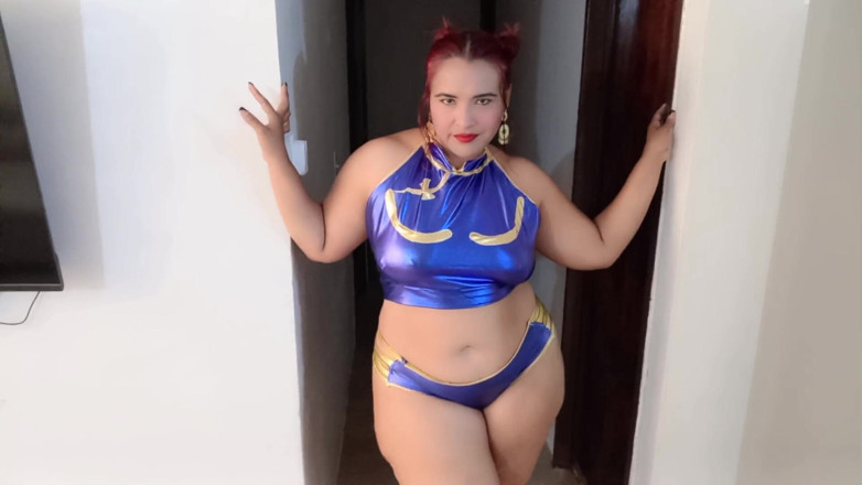 Gina Halime: Street Fighter's Chun Li Gets Cocked in All His Holes